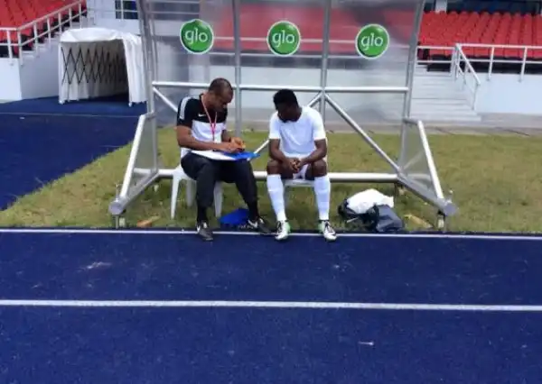 Super Eagles Team train in Camp (Photos)